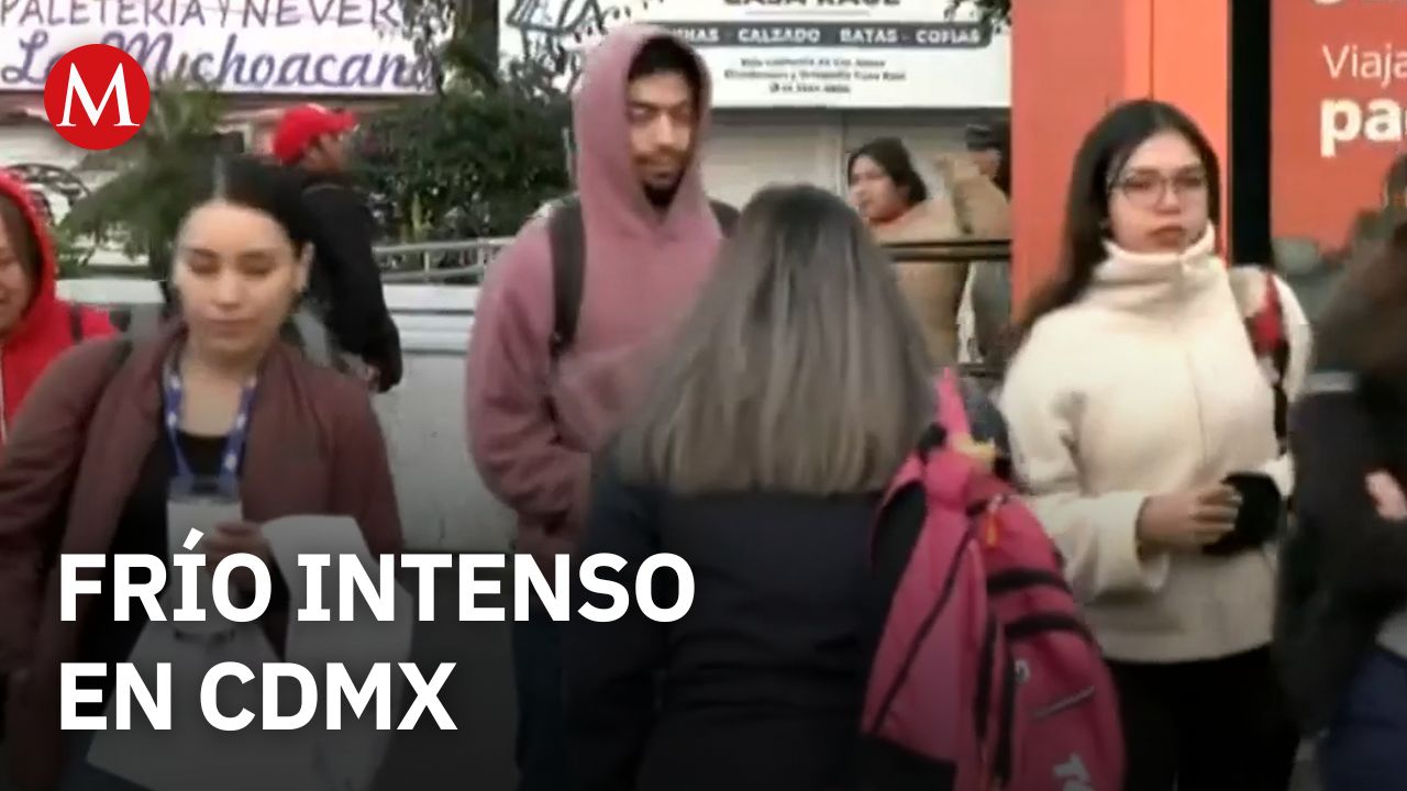 Alerta por frío intenso en la Ciudad de México para cerrar el año