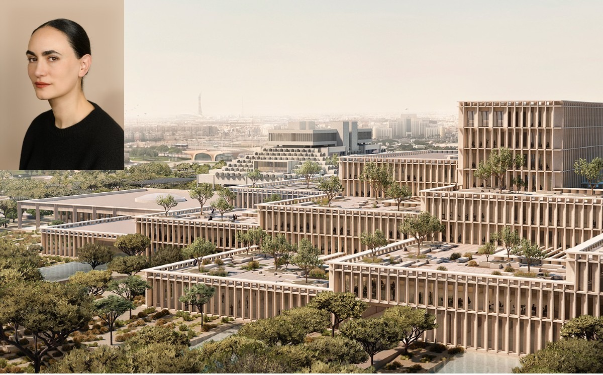 La arquitecta mexicana Frida Escobedo construye identidad en Qatar