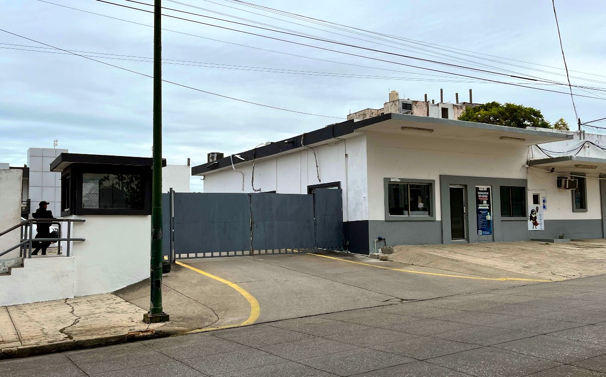 Base de la Guardia Estatal en Tampico. | Yazmín Sánchez