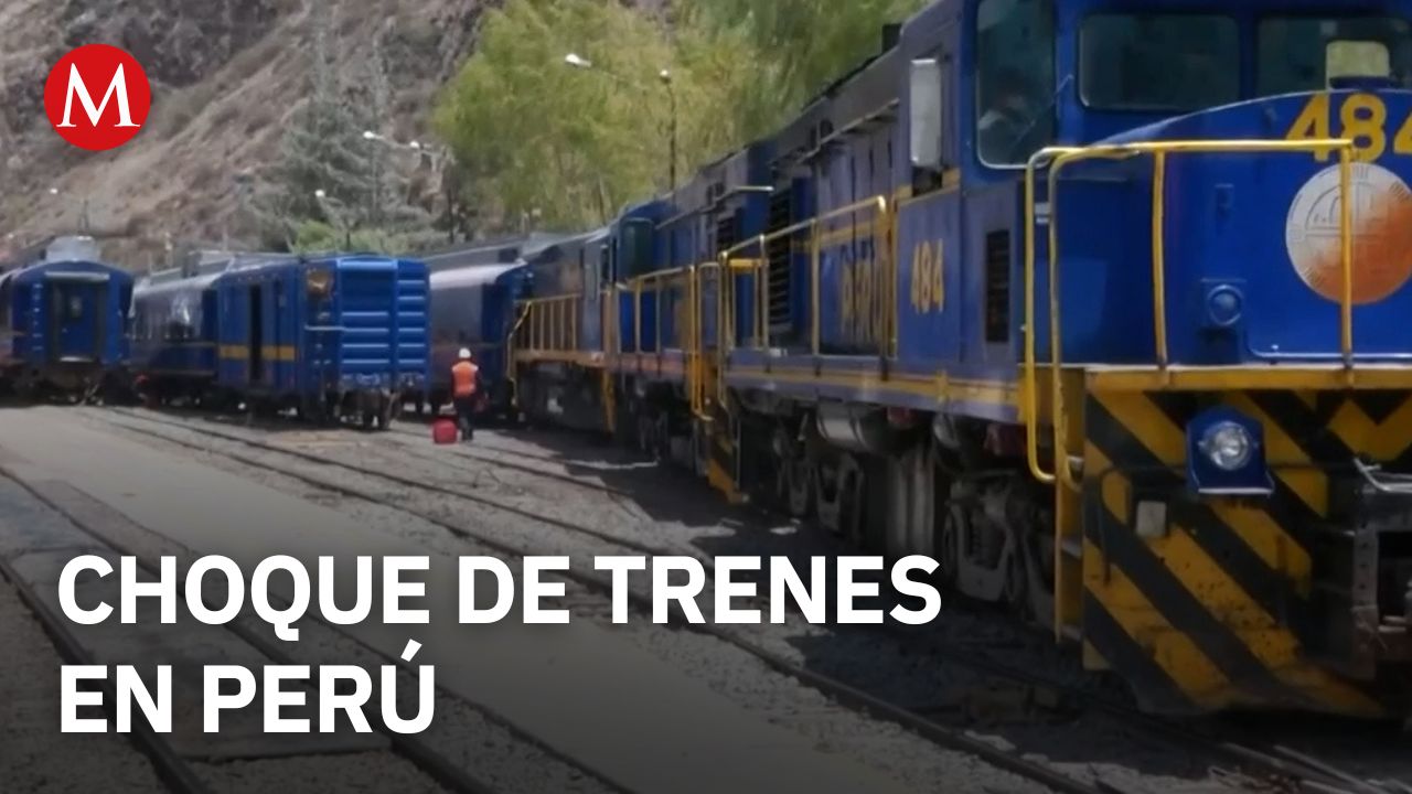 Choque frontal de trenes rumbo a Machu Picchu deja un maquinista muerto y decenas de heridos
