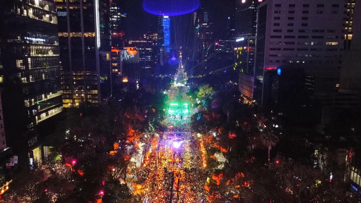 Fiesta de Fin de Año en Paseo de la Reforma. | Secretaría de Cultura CdMX