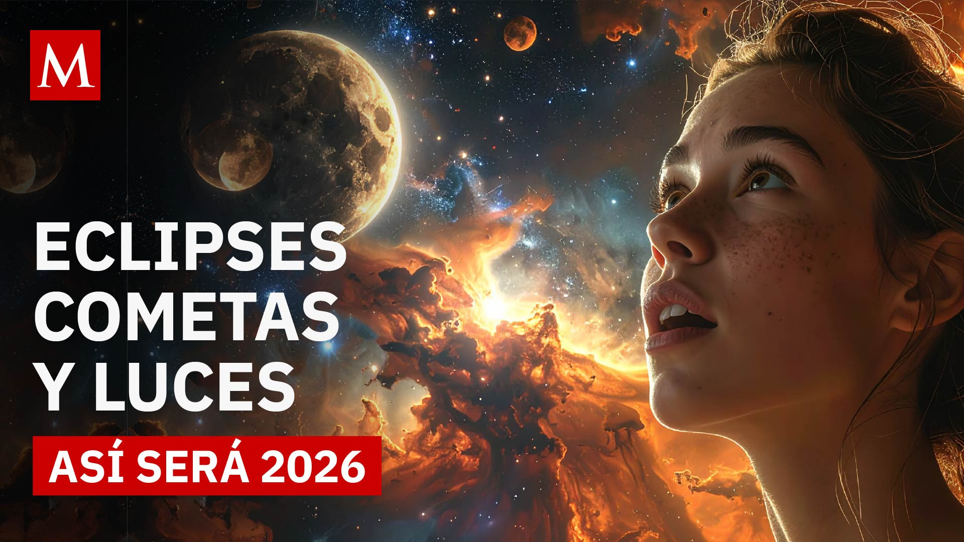 Guía completa de los eventos astronómicos 2026 visibles desde la Tierra