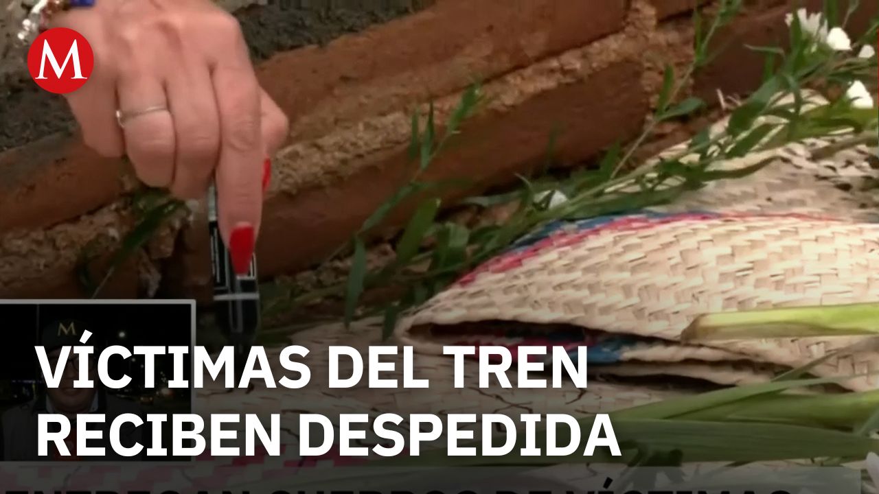 Inician funerales de víctimas del accidente del Tren Interoceánico en Oaxaca