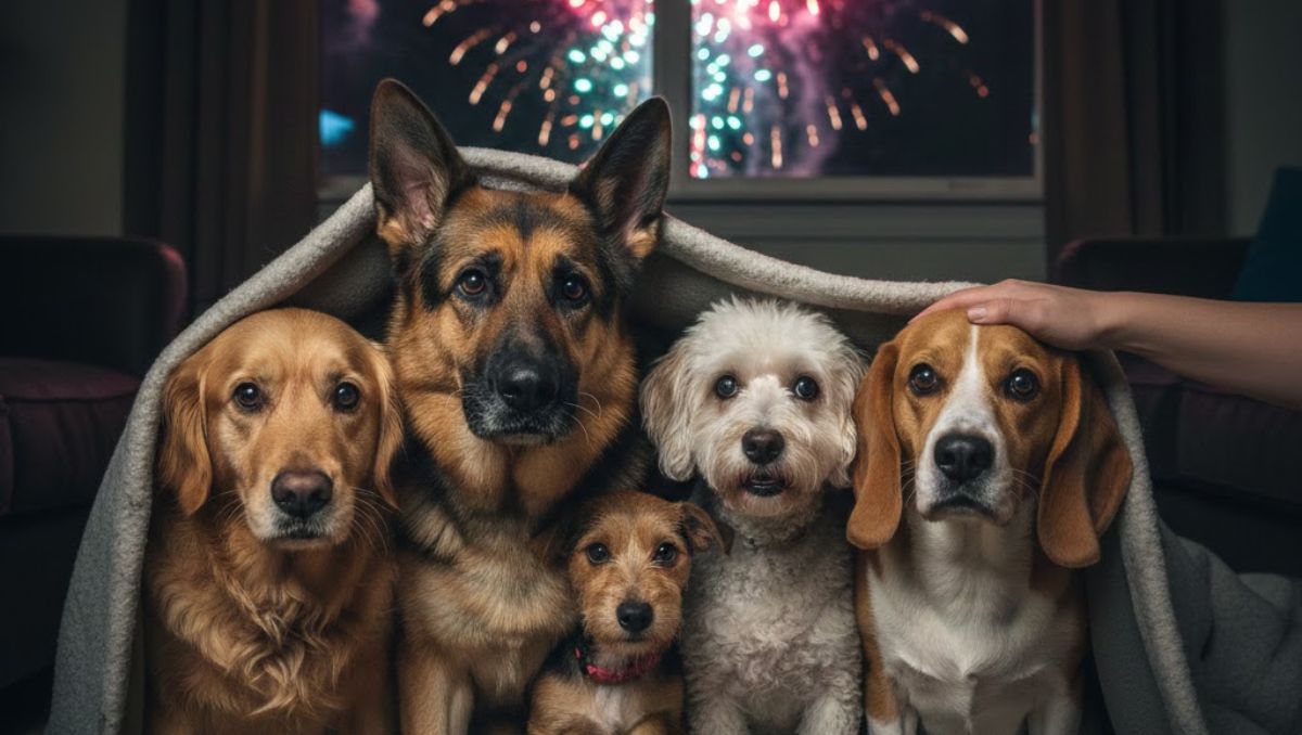 Las mascotas son quienes más sufren con las detonaciones de pirotecnia | IA