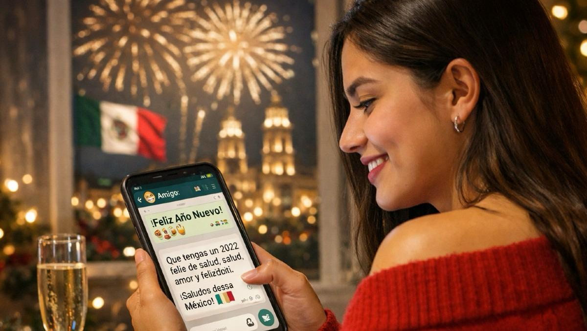 Estas son las mejores frases para felicitar en Año Nuevo vía WhatsApp | IA Discover MILENIO