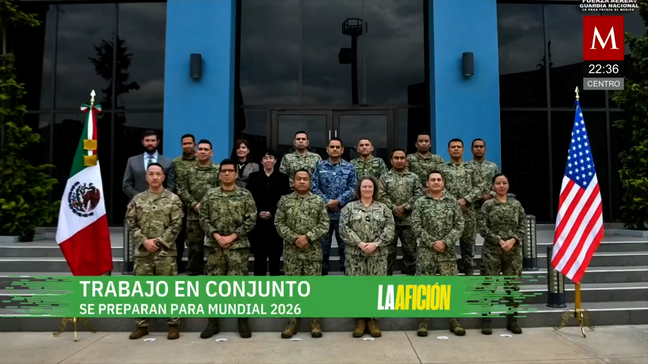 México refuerza la seguridad rumbo al Mundial con apoyo de Estados Unidos