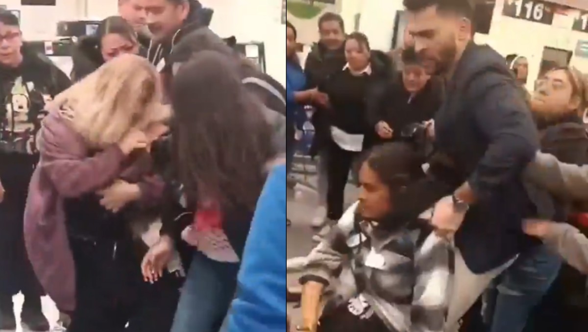 Mujer es bautizada como 'Lady Pavo' por fuerte pelea en supermercado de la CdMx. | FOTO. Redes sociales