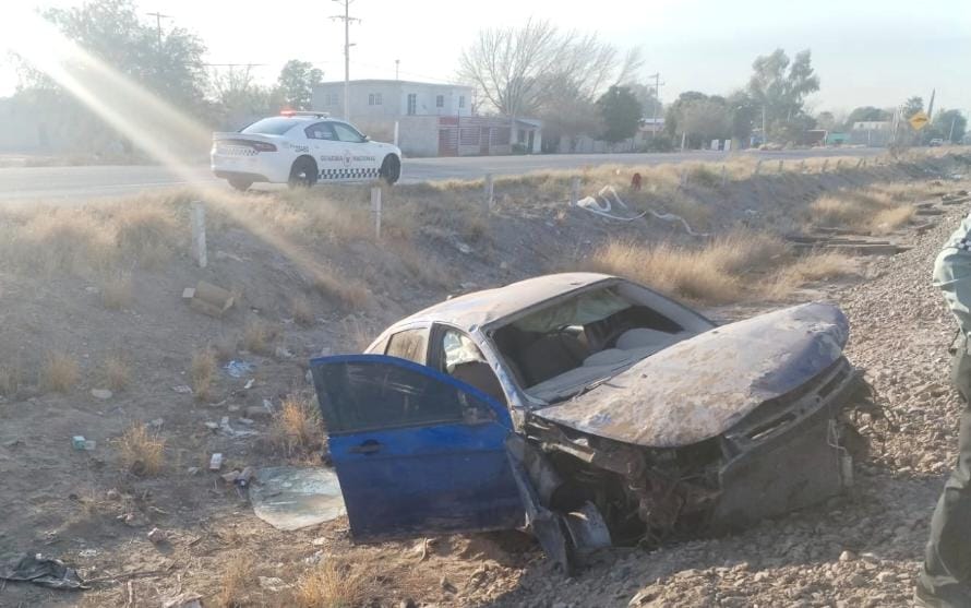 Ocurrió en la carretera que conduce de la ciudad de Gómez Palacio a Gregorio García, a la altura del ejido Santa Cruz Luján. | Especial