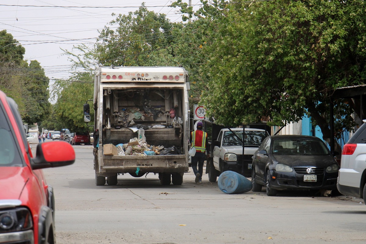 Recolección de basura en Gómez Palacio. | Rolando Riestra