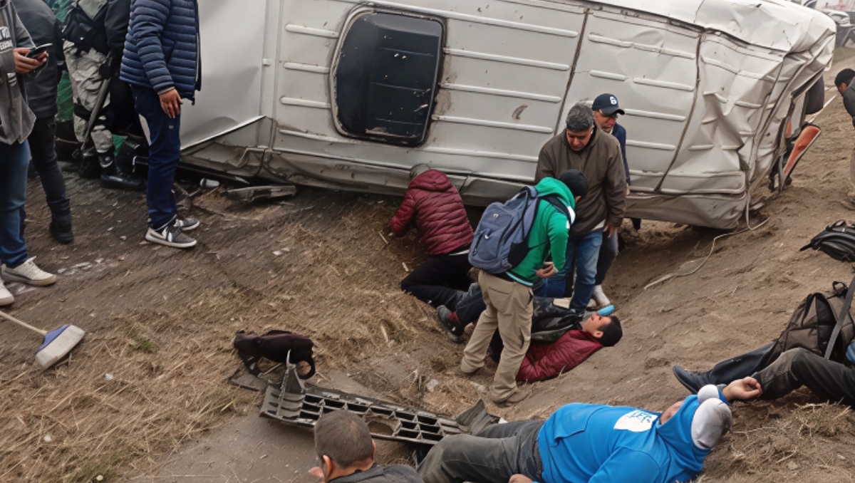 Al momento no se han reportado muertes tras el accidente. | Foto: Fernando Cruz vía X