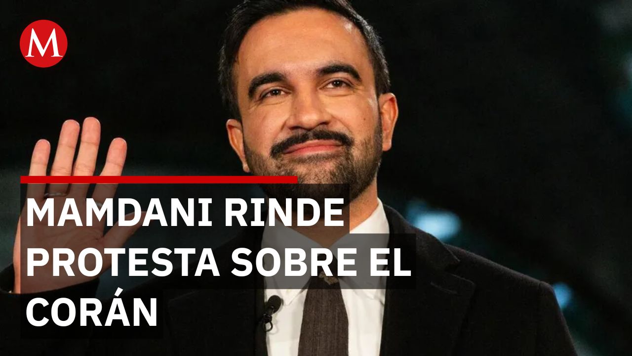 El alcalde Zohran Mamdani rinde protesta sobre el Corán en Nueva York