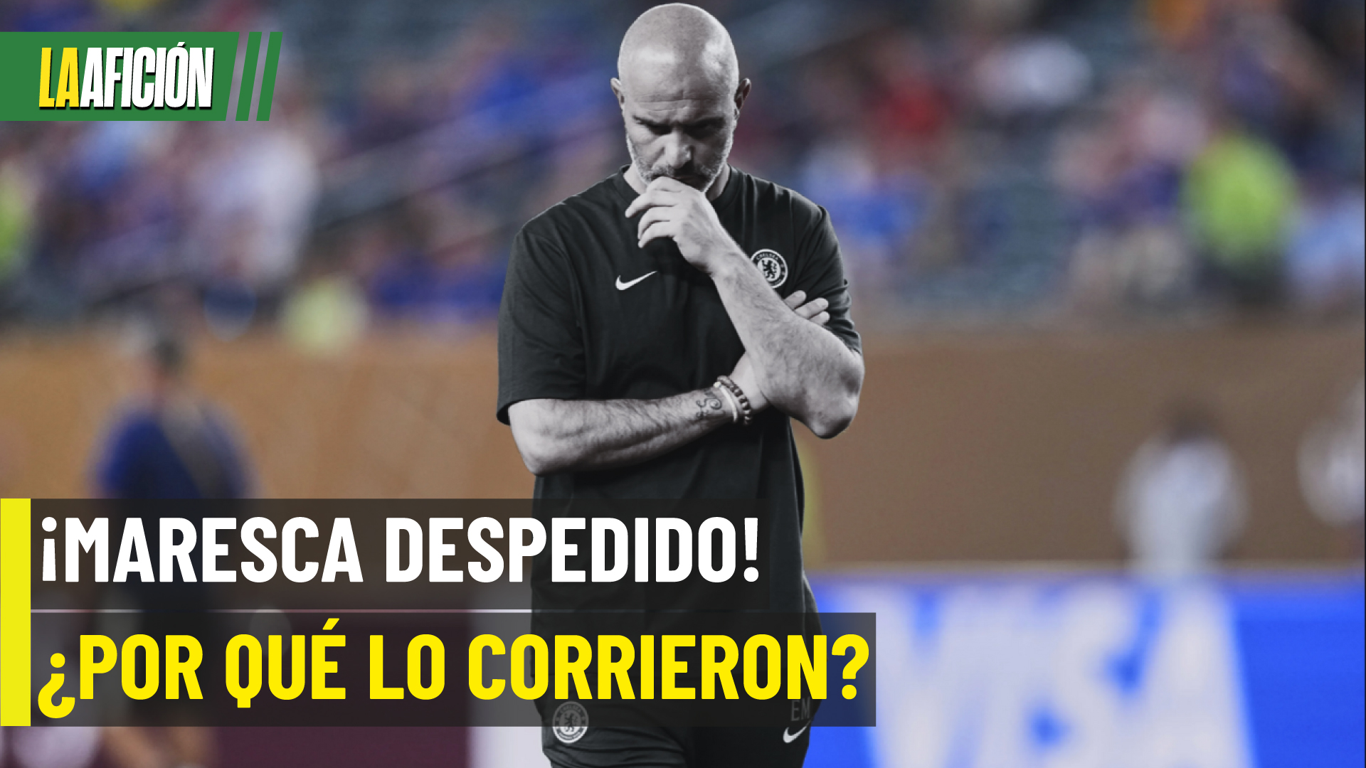 Chelsea despide al entrenador Enzo Maresca por el mal paso en la Premier