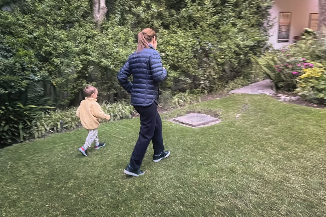 Claudia Sheinbaum compartió una fotografía con su nieto Pablo. | Especial