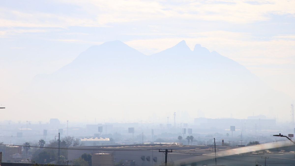 Contaminación en Área Metropolitana de Monterrey este 1 de enero del 2026. | Roberto Alanís