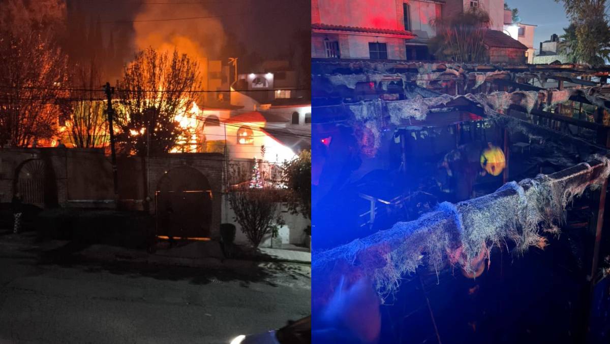 Por descuidos en el manejo de pirotecnia en el marco del año nuevo al menos cinco casas se incendiaron en municipios del Valle de México. Especial