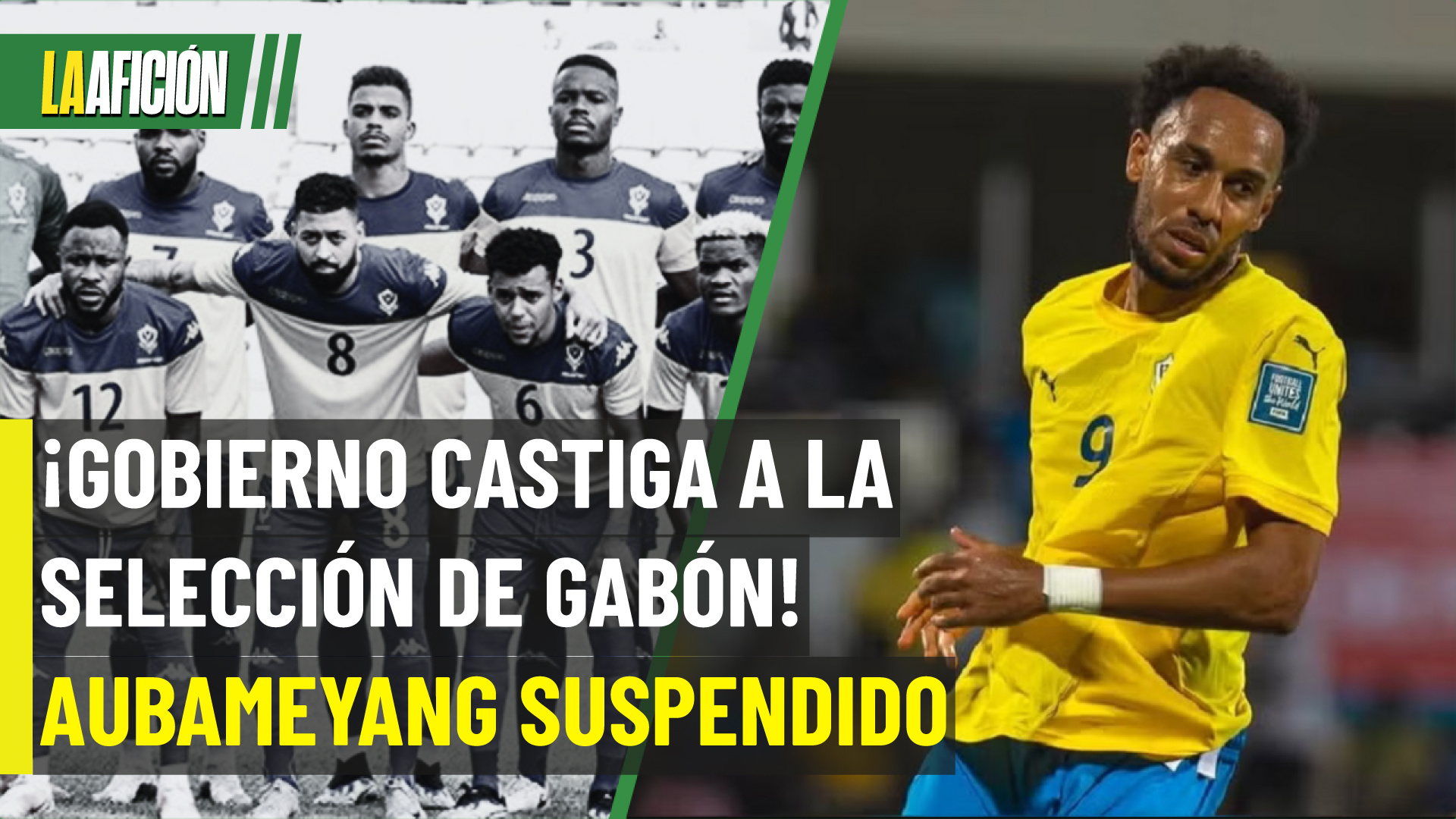 Echan a Aubameyang de la selección de Gabón; gobierno de ese país toma drásticas medidas