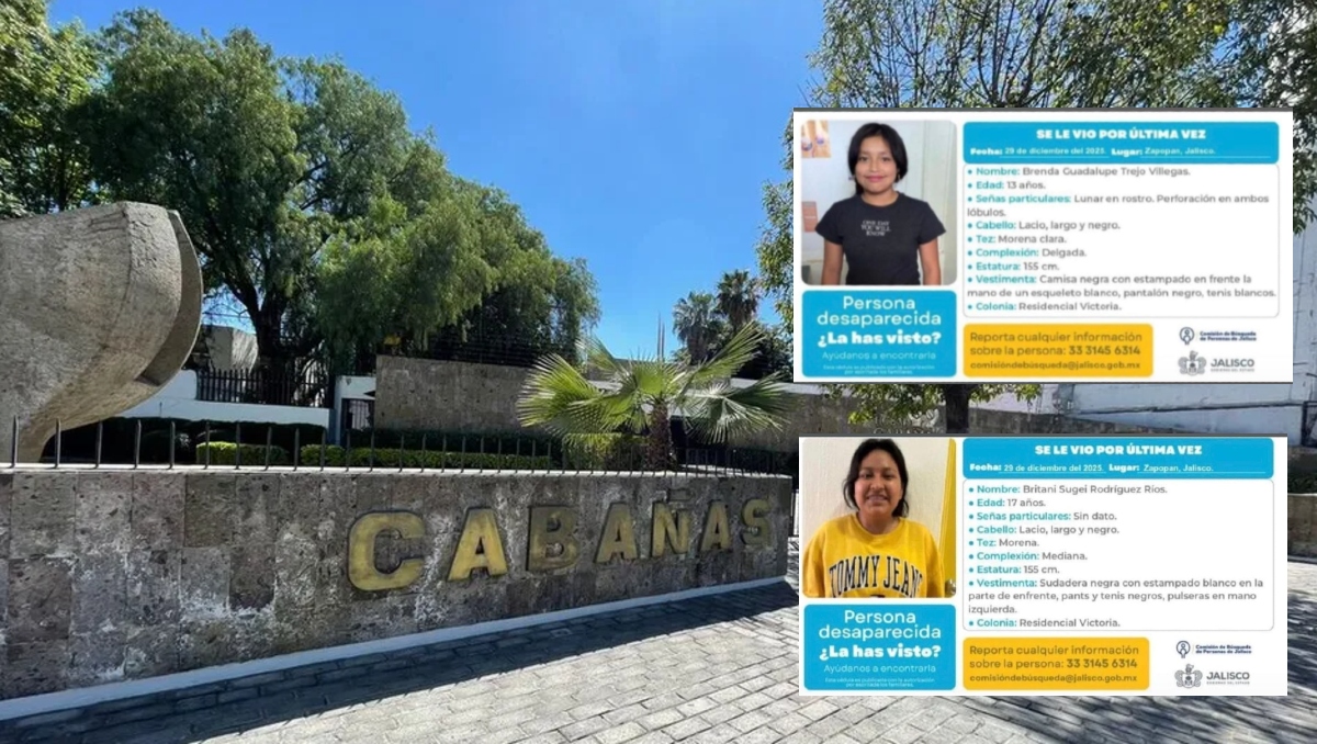 Las menores desaparecieron el pasado 29 de diciembre; fueron siete en total durante 2025 (Foto: Especial)