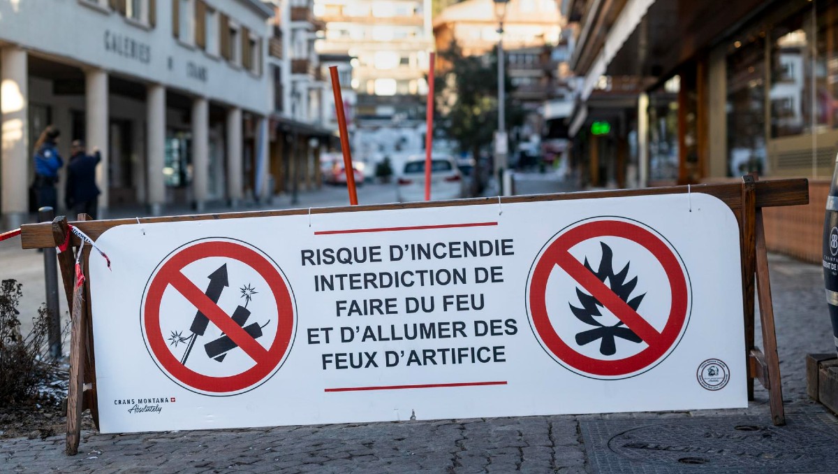 Tragedia en Suiza: Decenas de muertos en incendio de un bar. | FOTO. EFE