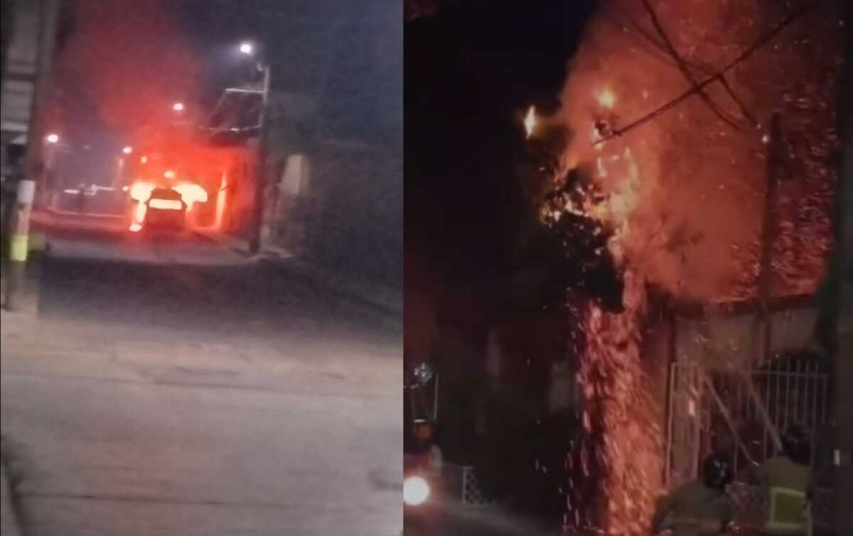 Tres incendios registrados por uso de pirotecnia. (Cortesía)