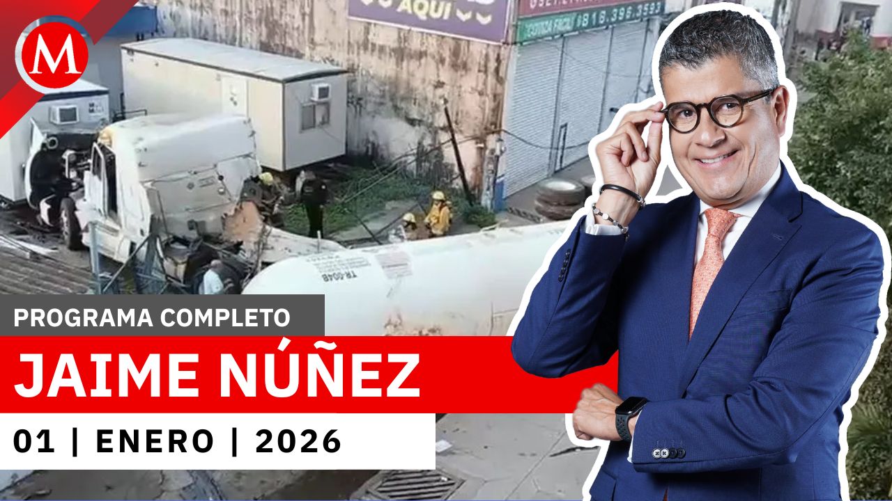 En Veracruz, pipa con amoníaco cayó de distribuidor vial | Jaime Núñez, 1 de enero de 2026
