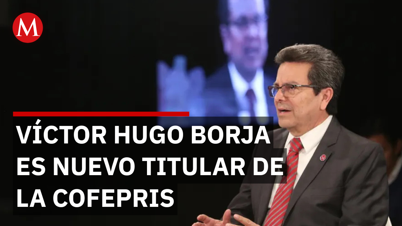Confirma Sheinbaum a Víctor Hugo Borja como nuevo titular de la Cofepris