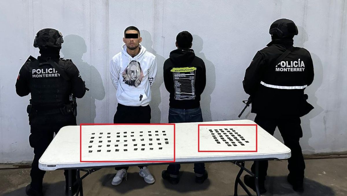 Los detenidos fueron trasladados a las instalaciones de la Policía de Monterrey. Especial