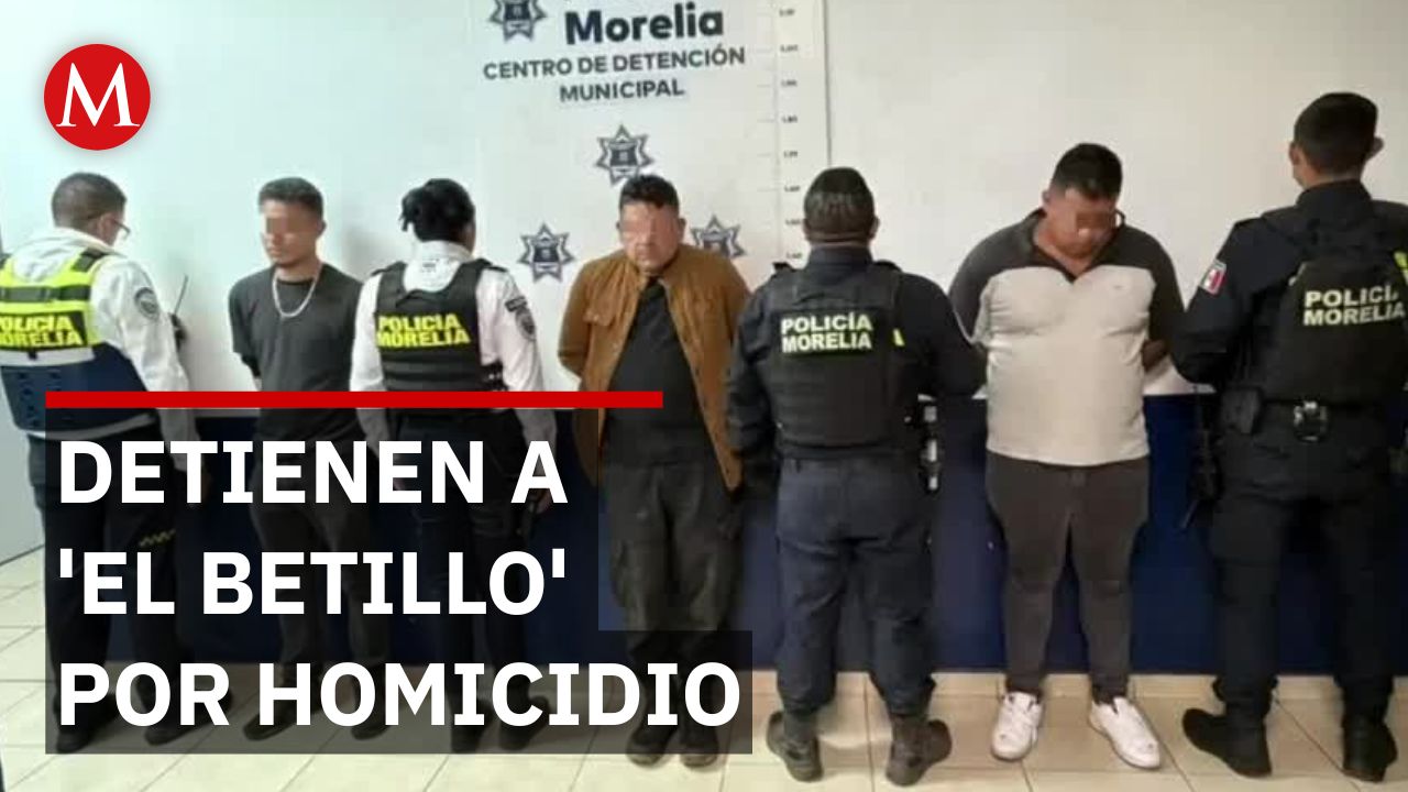 Detienen a 'El Betillo', implicado en el homicidio del exlíder autodefensa en Morelia