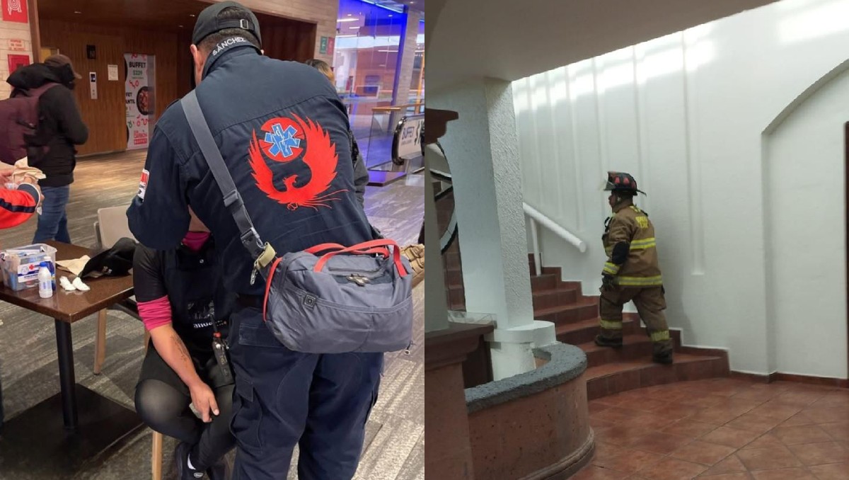 La mujer fue atendida en el lugar.  | Fernando Cruz