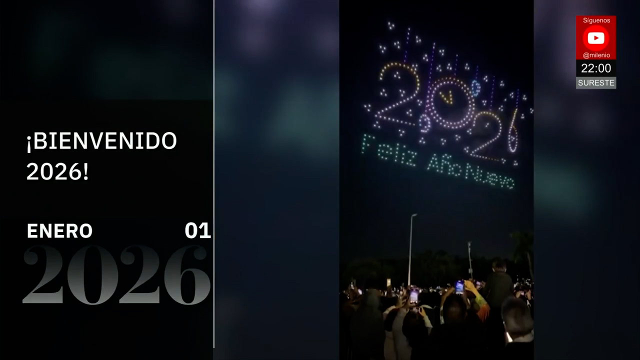 Miles reciben el Año Nuevo en Paseo de la Reforma | Elisa Alanís, 1 de enero de 2026