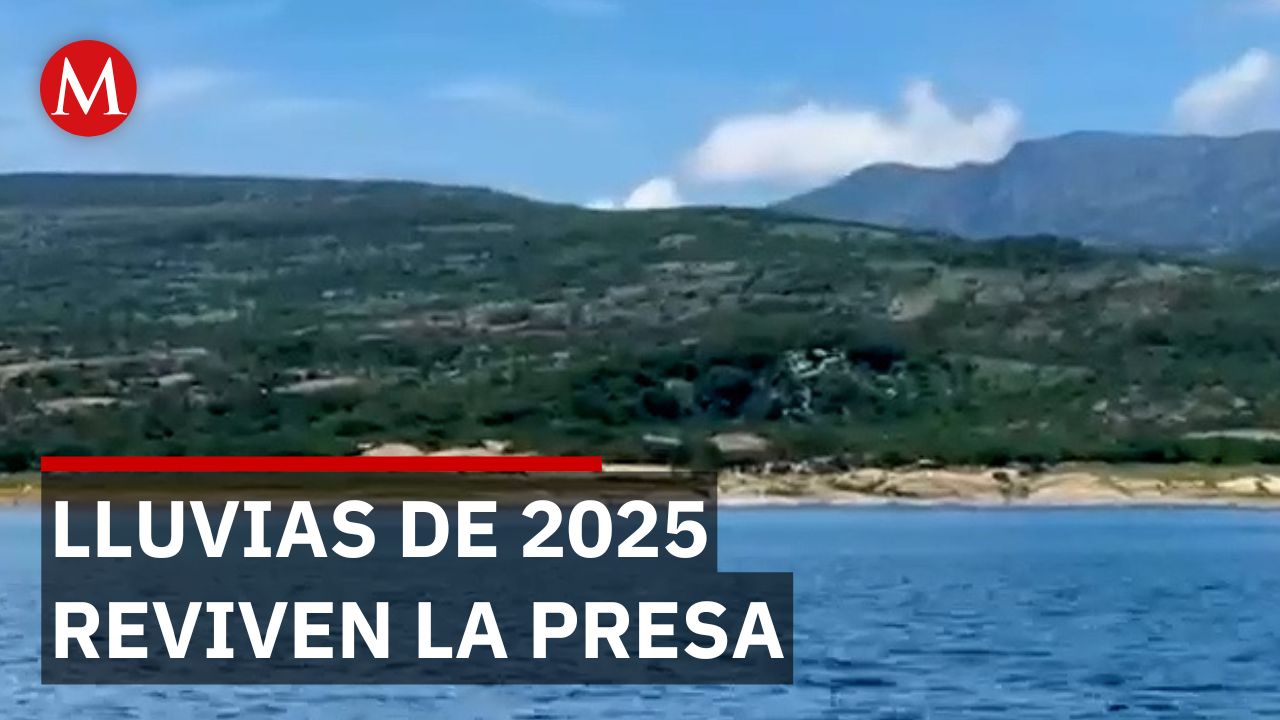 Presa de 'La Angostura' se recupera en Chiapas tras lluvias de 2025