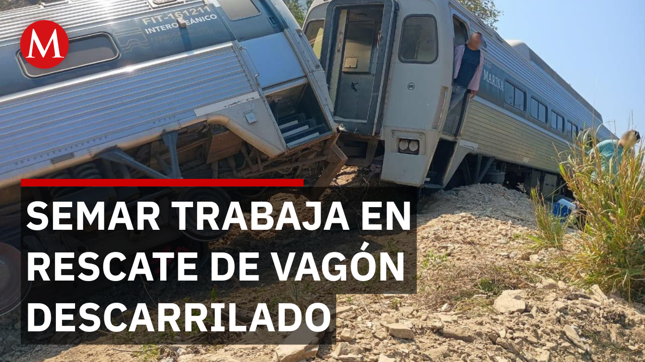 Sheinbaum confirma que Semar trabaja en recuperar vagón de Tren Interoceánico