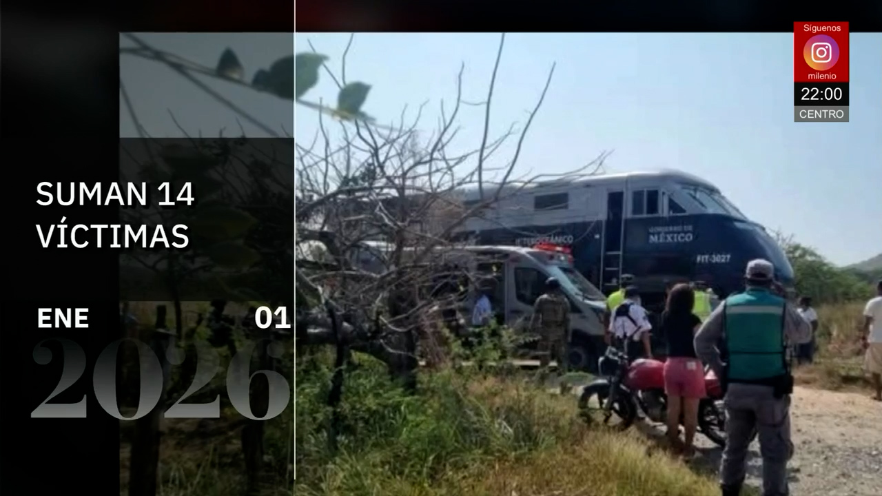 Suman 14 fallecidos por accidente del Tren Interoceánico | Alex Domínguez, 1 de enero de 2026