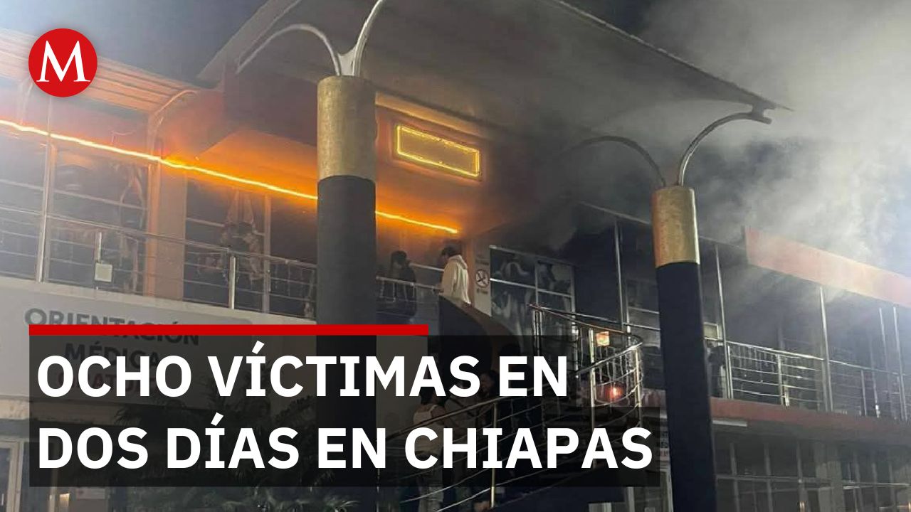 Violencia en Chiapas provoca ocho asesinatos en bares de Villaflores