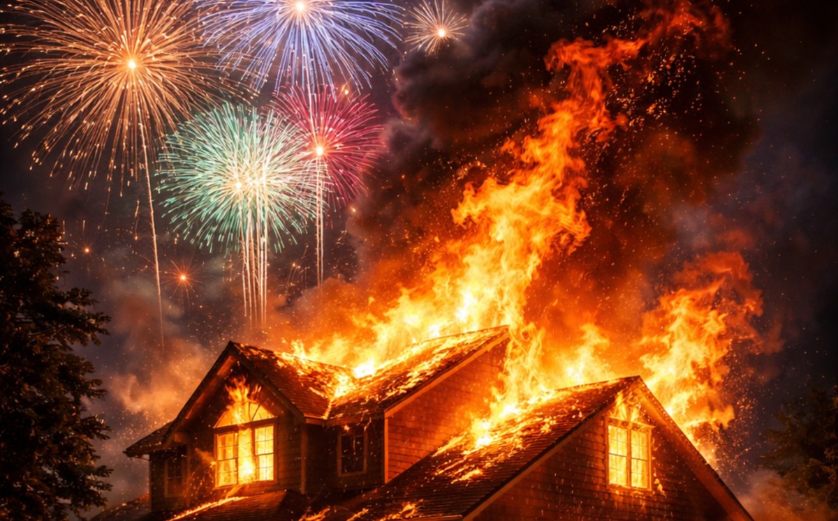 Viviendas, vehículos y áreas públicas se convierten en escenarios de riesgo cuando los fuegos artificiales son encendidos sin las medidas de seguridad