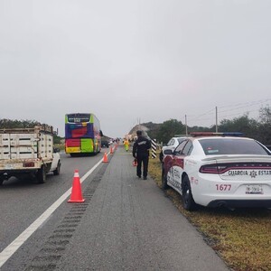 Accidente en carretera federal de Llera, Tamaulipas