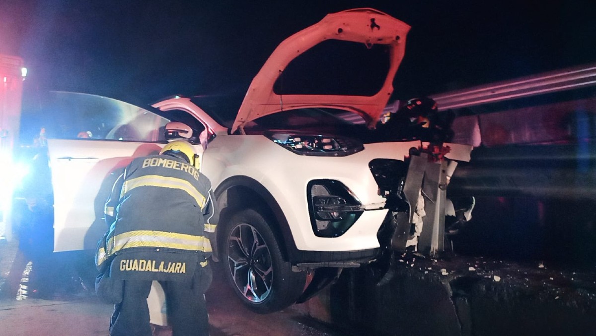 La familia iba sobre Lázaro Cárdenas cuando fue el accidente en Guadalajara (Fatima Briceño)