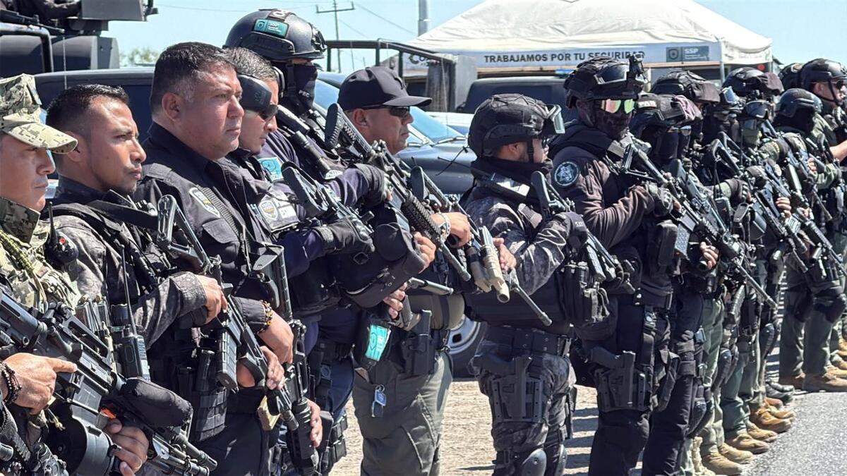 Gobernador resalta fortaleza de los policías de Coahuila. | Especial