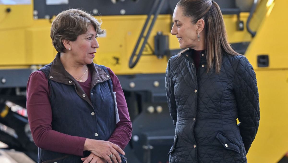 La gobernadora Delfina Gómez apoyó a Claudia Sheinbaum al advertir que acciones militares ponen en riesgo la estabilidad regional. Especial