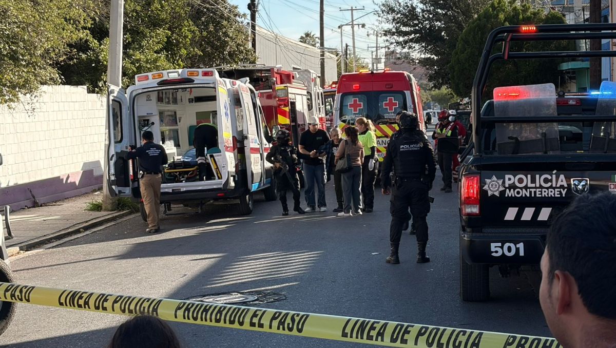 El inmueble aledaño presentó daños materiales. Kevin Recio