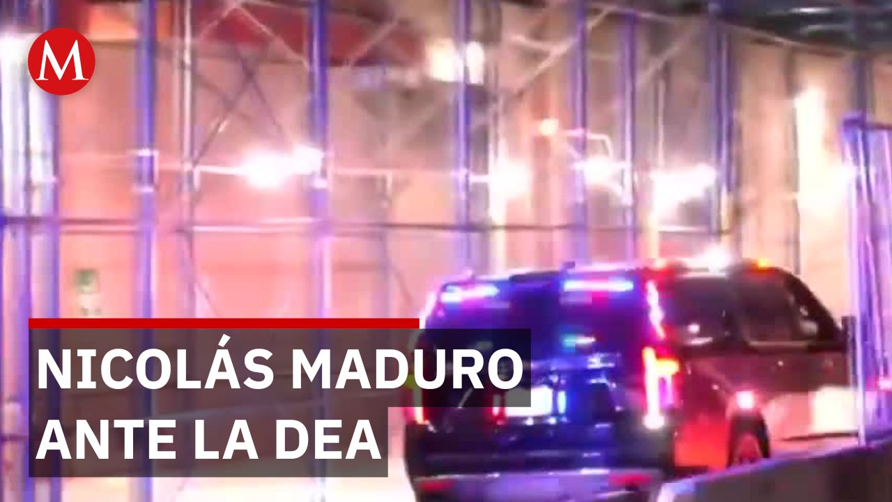 Nicolás Maduro ingresa a las oficinas de la DEA en Manhattan tras ser capturado por Estados Unidos