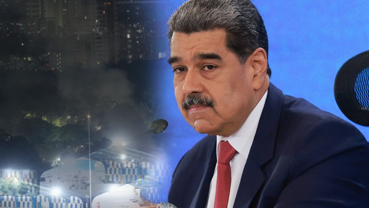 Nicolás Maduro, presidente de Venezuela, fue detenido, según Donald Trump. | FOTO. Nicolas Maduro y AP