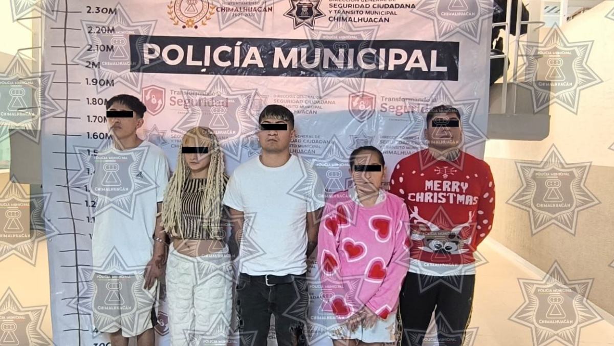El operativo se realizó en el barrio Talabarteros; los detenidos fueron señalados por víctimas y llevados a la FGJEM. Especial