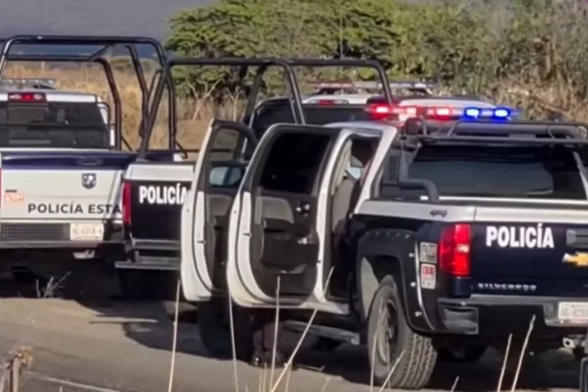 Tres cuerpos fueron localizados es un camino de terracería. (Cortesía)
