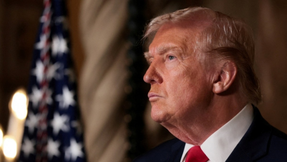 Trump hablará a las 11:00 del día en Mar-a-Lago, su club privado y residencia donde ha pasado las últimas dos semanas. Foto: Reuters