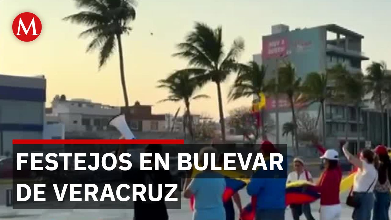En Veracruz, venezolanos celebran detención de Maduro y exigen fin del control de China y Rusia