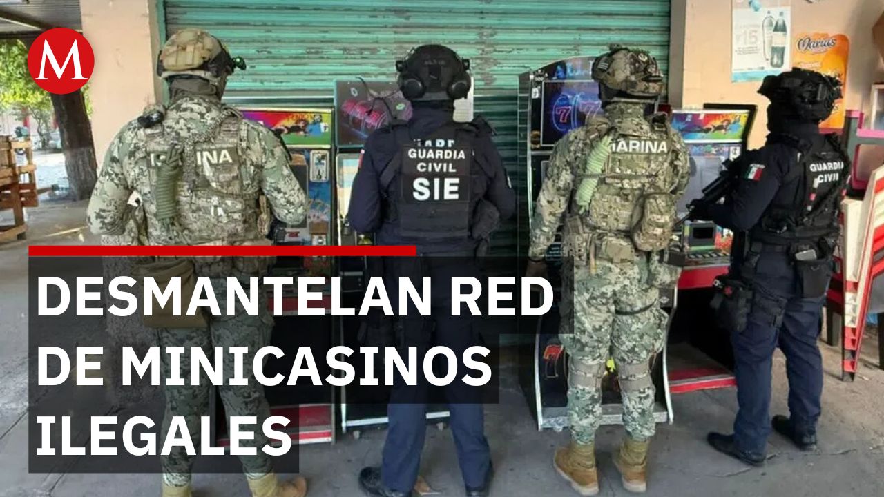 Fueron decomisadas más de 3 mil maquinitas vinculadas al crimen organizado en Michoacán