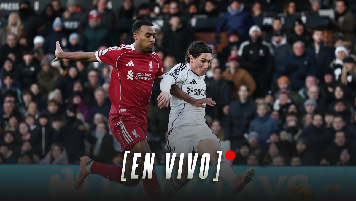 Fulham vs Liverpool EN VIVO de la Premier League 2026 (AFP)