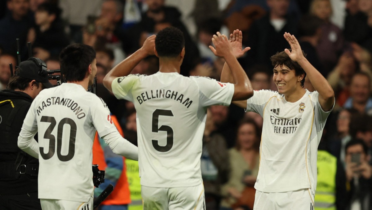 Gonzalo García marca triplete en victoria del Real Madrid ante Betis (Reuters)