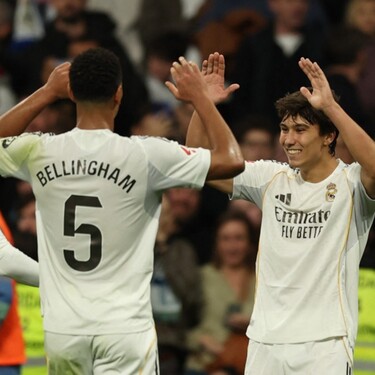 Gonzalo García marca triplete en victoria del Real Madrid ante Betis