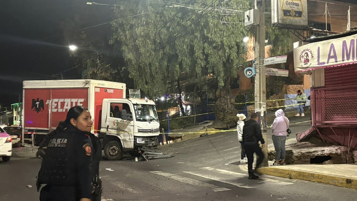 Tras el impacto, la zona fue acordonada para iniciar las investigaciones. | Especial